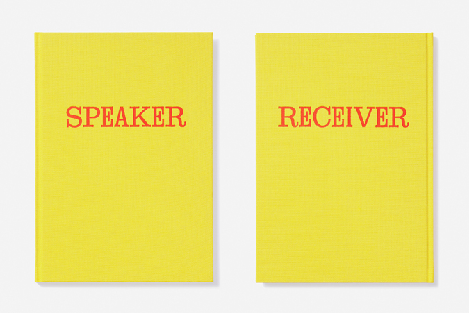 Moyra Davey, Speaker Receiver, Berlin: Sternberg Press, 2010, cover and backcover